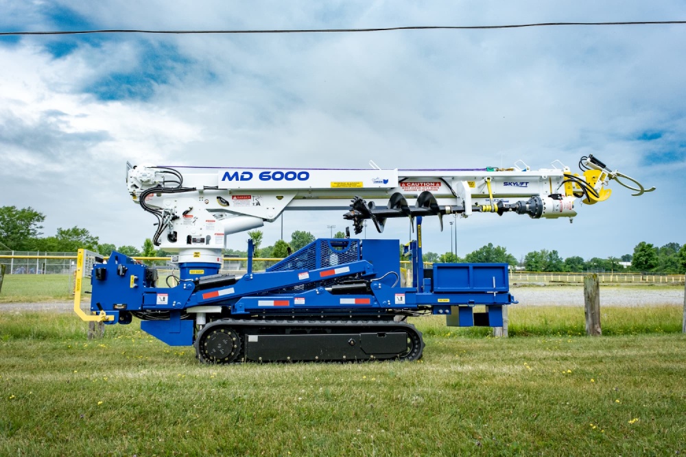 MD 6000 Digger Derrick Machine Skylift